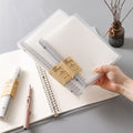 Susu Frosted Ring Binder Cover with Grid & Lined Paper